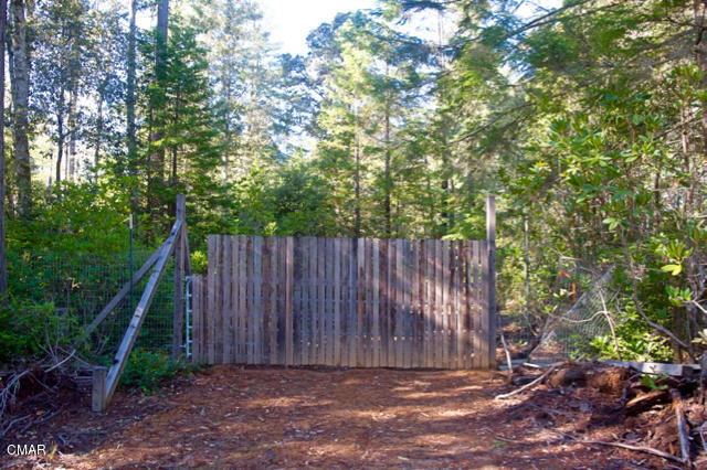 Gate to the Property